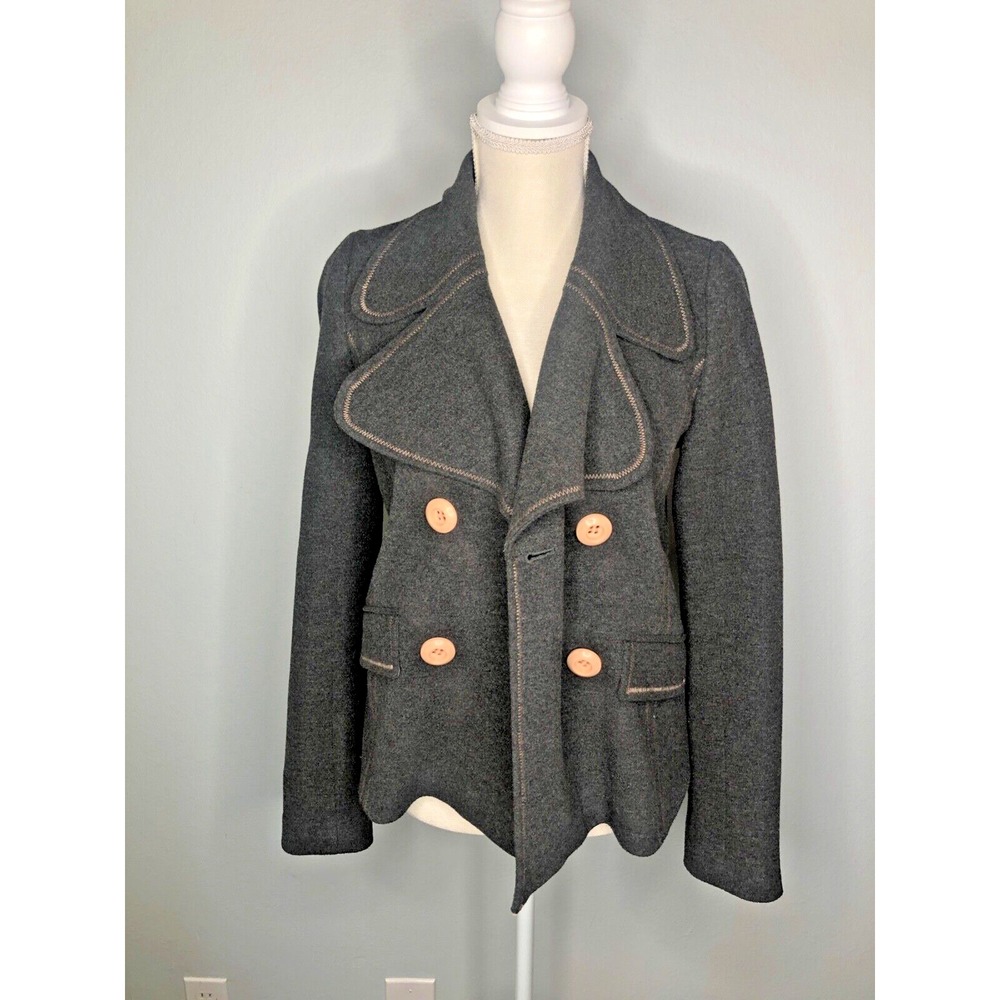 Anthropologie ett:twa The‎ Ultimate Pea Coat Size 4 - Picture 6 of 15